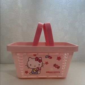 Hello Kitty Pink Storage Basket